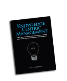 knowledge centric management front cover